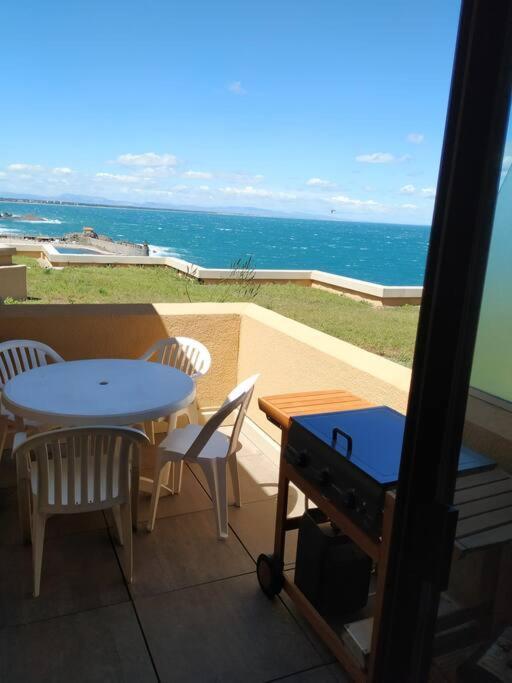 Location Vue Mer Du Samedi Au Samedi, Clim, Parking, Piscine, Plage Κολιούρ Εξωτερικό φωτογραφία